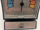 Vintage Mcm Honeywell Weighted Temperature Gauge Thermometer Retro Ship Logo
