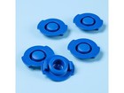 Nordson Efd 7366071 Syringe Barrel End Caps  30 55 70cc  Blue  50 pkg  Optimum