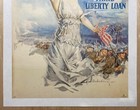 1918 Fight Or Buy Bonds Third Liberty Loan Poster Howard Chandler Christy Linen