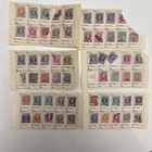 Scott s World Stamp Album Break  Belgium Stamp Lot On Pages St-1629