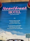 Vtg Movie Poster Heartbreak Hotel 1988 Elvis Presley Pink Cadillac Rock N Roll