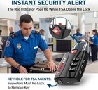 Forge Tsa Approved Luggage Lock Travel 3-digit Combination Suitcase Bag Padlock