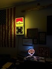 Vintage 1989-1991 Phillip Morris Marlboro Illuminated Wall Clock