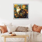 Cat Diamond Painting Kits For Adults  Colorful Cat Diamond Art Kits For Beginner