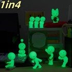 Smiski Work Series Genuine Glow-in-the-dark Mini Dolls