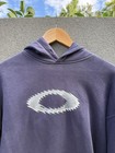 Rare Vintage 90   s Oakley Software Static Hoodie - Size Large 
