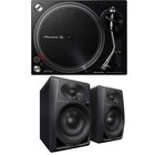 Pioneer Plx-500 Direct Drive Turntable   Dm-40d-bt 4  Desktop Monitor System    