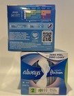 Pack Of 2  always Pads Infinity Flexfoam  size 2  16ct Unscented Heavy Flow