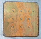 Vintage Brass 15 Number Slide Puzzle  22 