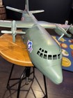 Vintage Tim Mee Toy Hercules C-130 Plastic Toy Airplane   Stickers Are Mint 