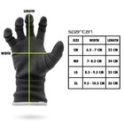 Infamous Paintball Spartan Skeleton Padded Protective Gloves Large L
