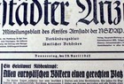 Unbelievably Rare Complete 1943 Ww2 Party Newspaper W Amazing Content  Must Read