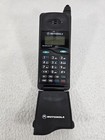 Vintage Motorola Micro Tac650 Flip Cell Cellular Phone Without Charger Telephone