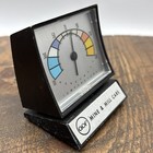 Vintage 1960s Honeywell Desk Thermometer - Afc Mine  Mill Cars Paperweight 