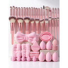 30 Makeup Brushes   24-piece Makeup Tools Set Cosmetic Kit Travel Beauty