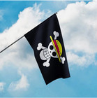 3x5 Ft One Piece Flag Monkey D  Luffy Skull Flag 90 150cm Polyester Straw Hat