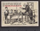 Lanark Il Henderson Red School House Shoe Columbus Poem Advertising Trade Card