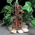 Odin Statue - Wood Finish - Norse Asatru God Viking Figurine Home Altar Decor