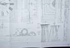 Walt Disney World Main City Hall Complex Blueprints  5  Sheets 18  X 24 
