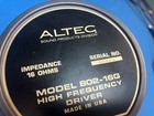 Vintage Altec Made In Usa 802-16g Compression Driver Works  Nice Condition 