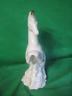 Vintage Mythical Unicorn Porcelain Figurine Brazil White 9  Tall