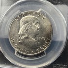 1949 P Franklin Half Dollar Pcgs Ms64fbl