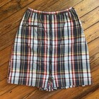 Vintage 1960s-1970s Women   s Clothing 6 Piece Lot - Mod  Plaid  Polka Dots