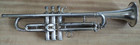 Vintage 1932 C g  Conn 58b Silver Trumpet With Mouthpiece  Lyre And Case