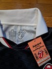 Rare Admiral Rolling Stones Soccer Football Tour Jersey Shirt Small