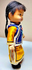 Vintage Chinese National Character Doll Girl W Long Braids- Tunic Outfit