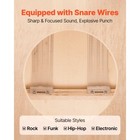 Vevor Cajon Box Drum Wooden Birchwood Compact Percussion Instrument With Snare W