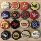 Beer Bottle Cap Lot Of 16 Different Thirsty Planet Shiner Shock Top Others