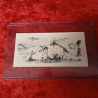 Nva   Vietcong Vietnam War Original  Authentic Trail Death Card  Free Shipping