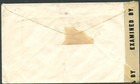 British Bahamas To Usa Air Mail Censored Cover 1945 Vf