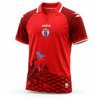 Haiti Blue White Red Soccer Jersey Ship From Usa