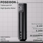 Profesional Maquina De Tatuaje Kit Para Tatuar Tattoo Rotativa Pluma