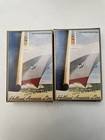 Vintage Set Of 2 Holland America Cruise Line Shower Caps