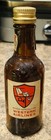 Vintage 1962 Western Airlines Canadian Club Whiskey Mini Glass Liquor Bottle