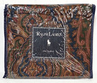 Ralph Lauren Elizabeth Paisley Window Valance Rich Jewel Tones Vtg Usa Brianna