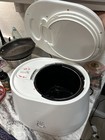 Lomi 80100 Smart Waste Kitchen Countertop Compost Tumbler White Tested Powers On