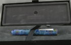 Monteverde Mvp Blue Squares   Chrome Fountain Pen - Medium Nib - New 