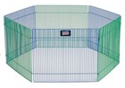 Small Pet Playpen Crate Yard Metal Fence Dog Exercise Puppy Kennel Exercise Pen