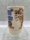 Vintage 1988 Ringling Bros Barnum And Bailey Circus 3d Tiger Plastic Mug Cup
