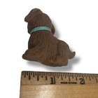 Fisher Price Loving Family Vintage Dog Brown Blue Collar Replacement