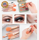 4 Sets 32pcs Mini Size Travel Makeup Brush Set Premium Synthetic Fiber Foundatio