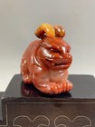 Rare Shoushan Stone With Pixiu Carving Shoushan Stone