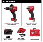Milwaukee 3697-22 M18 Fuel Brushless Hammer Drill And Impact Driver Kit Open Box