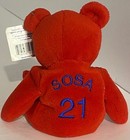Sammy Sosa Salvinos Bamm Beanos 9  Bean Bag Plush Bear Mlb Chicago Cubs  21