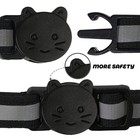2 Pack Reflective Cat Collar Breakaway With Bell personalized Kitten Collars adj