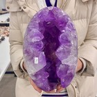 17 41lb Large Natural Amethyst Geode Quartz Cluster Crystal Specimen Healing